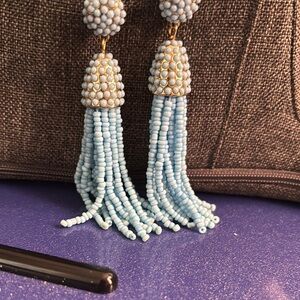 Beaded Tassel Earrings
